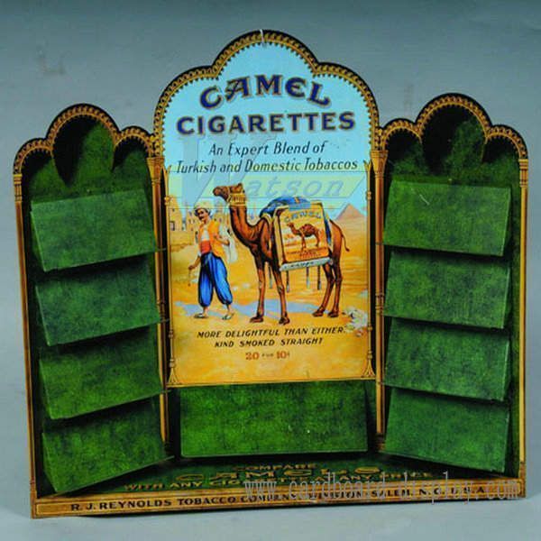 香烟宣传纸立牌,瓦楞纸宣传牌
